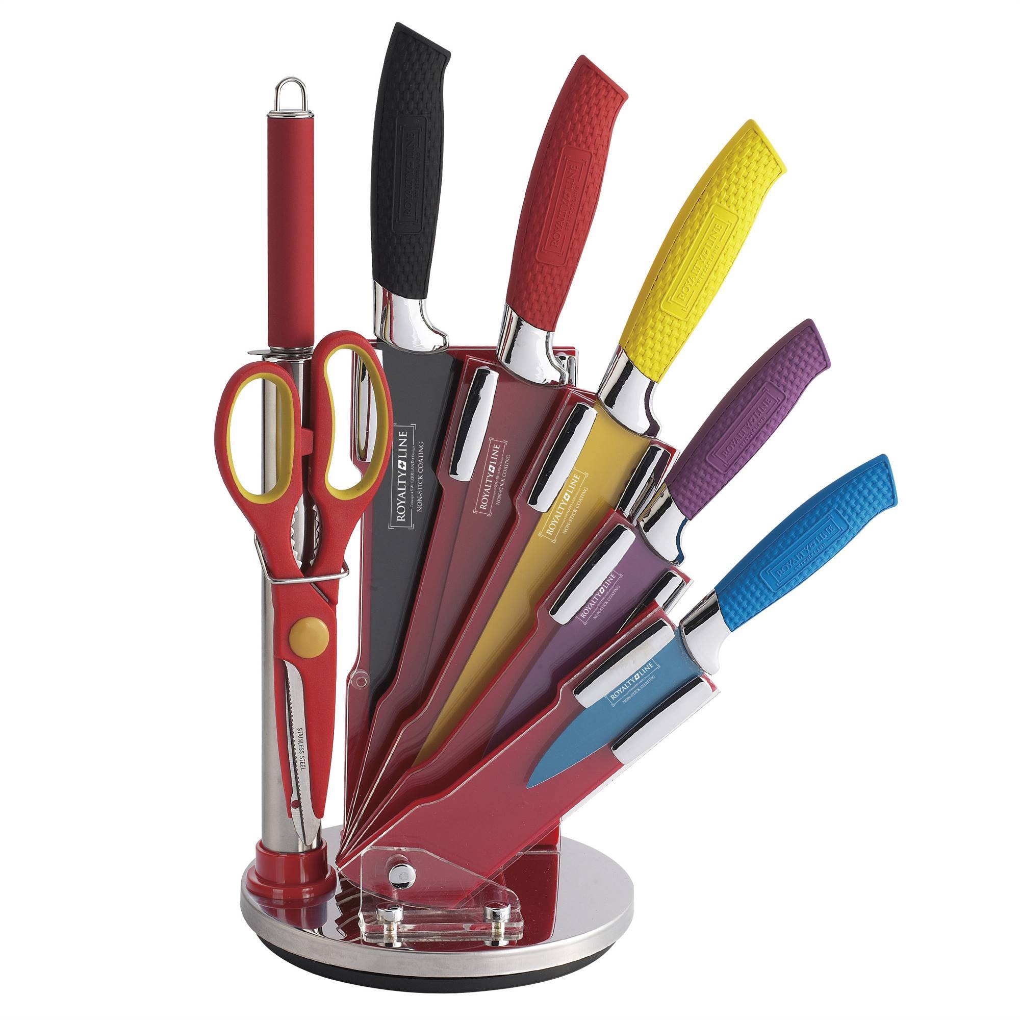 Set de 5 cuchillos y utensilios antiadherentes de cocina de Casa Viva