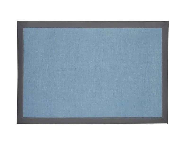 alfombra vinilo azul conforama