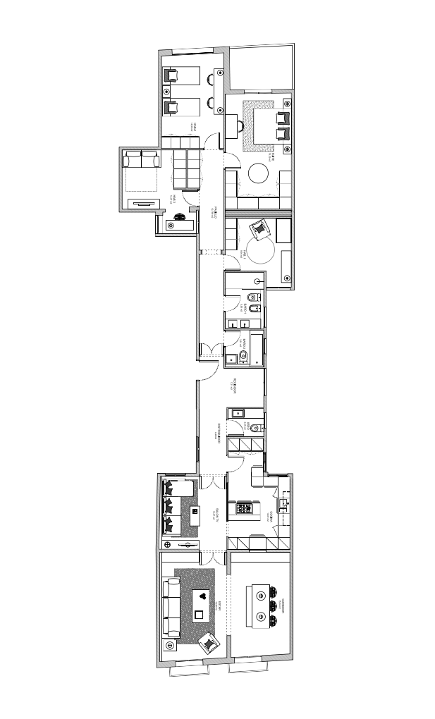 Plano de un piso de Pia Capdevila