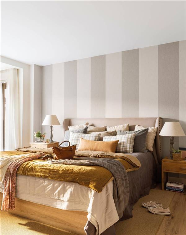 25 diseños de papel pintado para renovar tu dormitorio