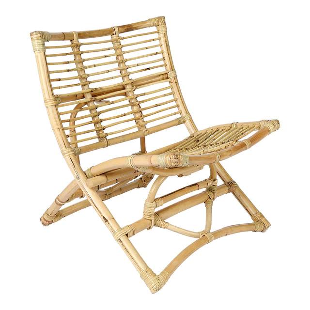 silla de bambu plegable eci