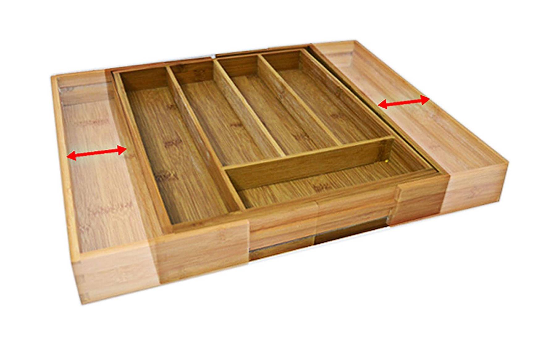 11.5x40x5.5 cm Resistente y duradero Yemiany bandeja cubiertos escritorios y otros lugares adecuado para cocinas ahorra espacio guarda cubiertos cubertero para cajon pequeño 2piezas 