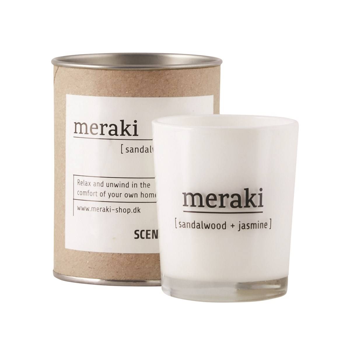 Vela perfumada de Meraki en Nordic Nest