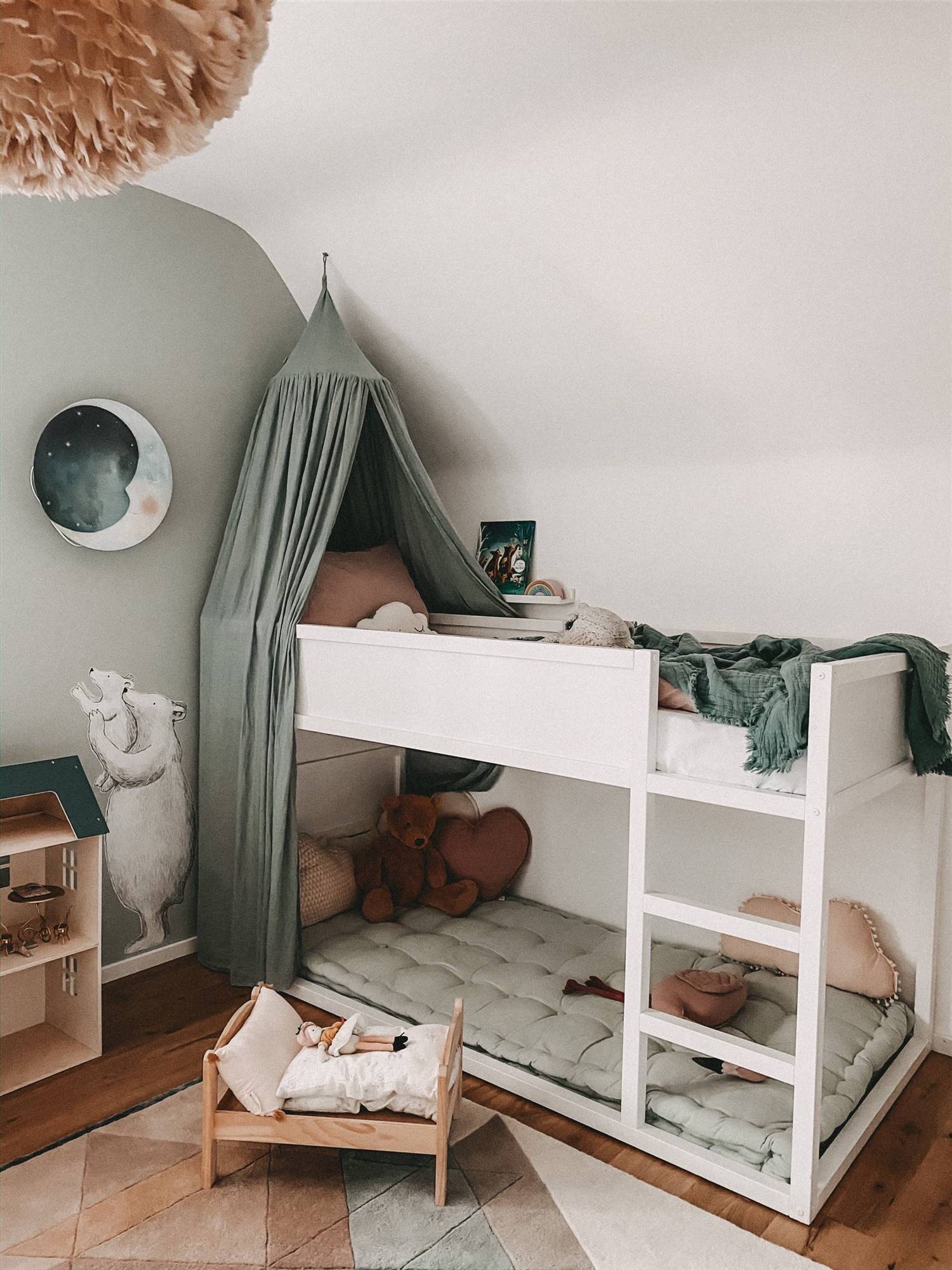 Bueno caricia grabadora Dormitorios infantiles con literas: los mejores hacks e ideas decorativas