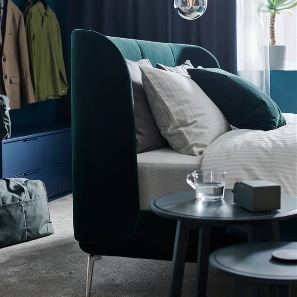 La cama de lujo de IKEA con look de hotel 