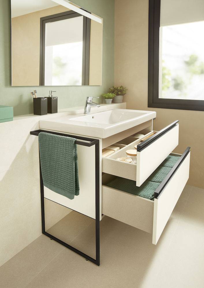 Sin lugar a dudas hada Puntuación Muebles para baños pequeños: almacenaje con estilo