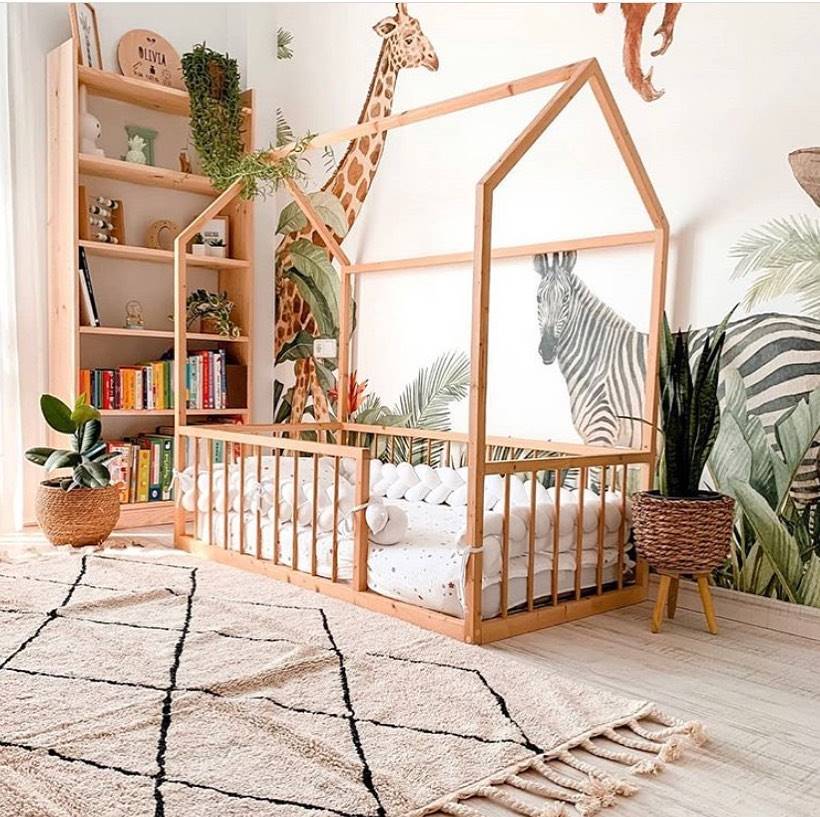 estar impresionado Asesinar interior Las 20 mejores camas Montessori vistas en Instagram