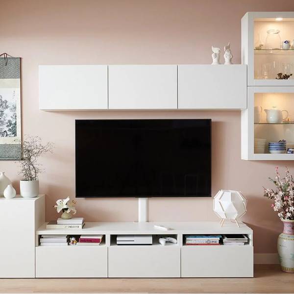 Este es el mueble para el salón de IKEA que parece hecho a medida. ¡Móntalo a tu gusto! 