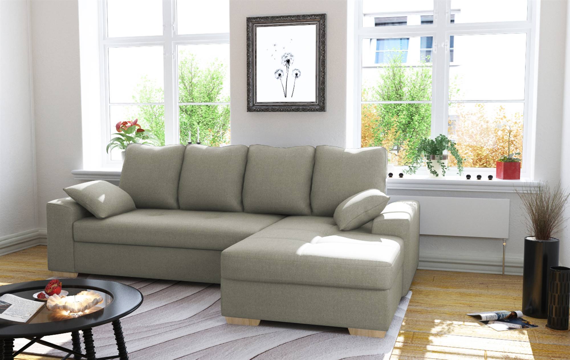 Paseo nombre Fantasía 10 sofás cama de Conforama: estilo y comodidad al mejor precio