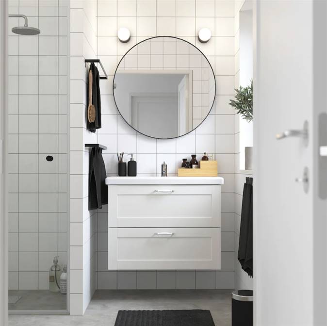 Saludo Por el contrario crear El armario de baño de Ikea de 200€ que resolverá tus problemas de espacio