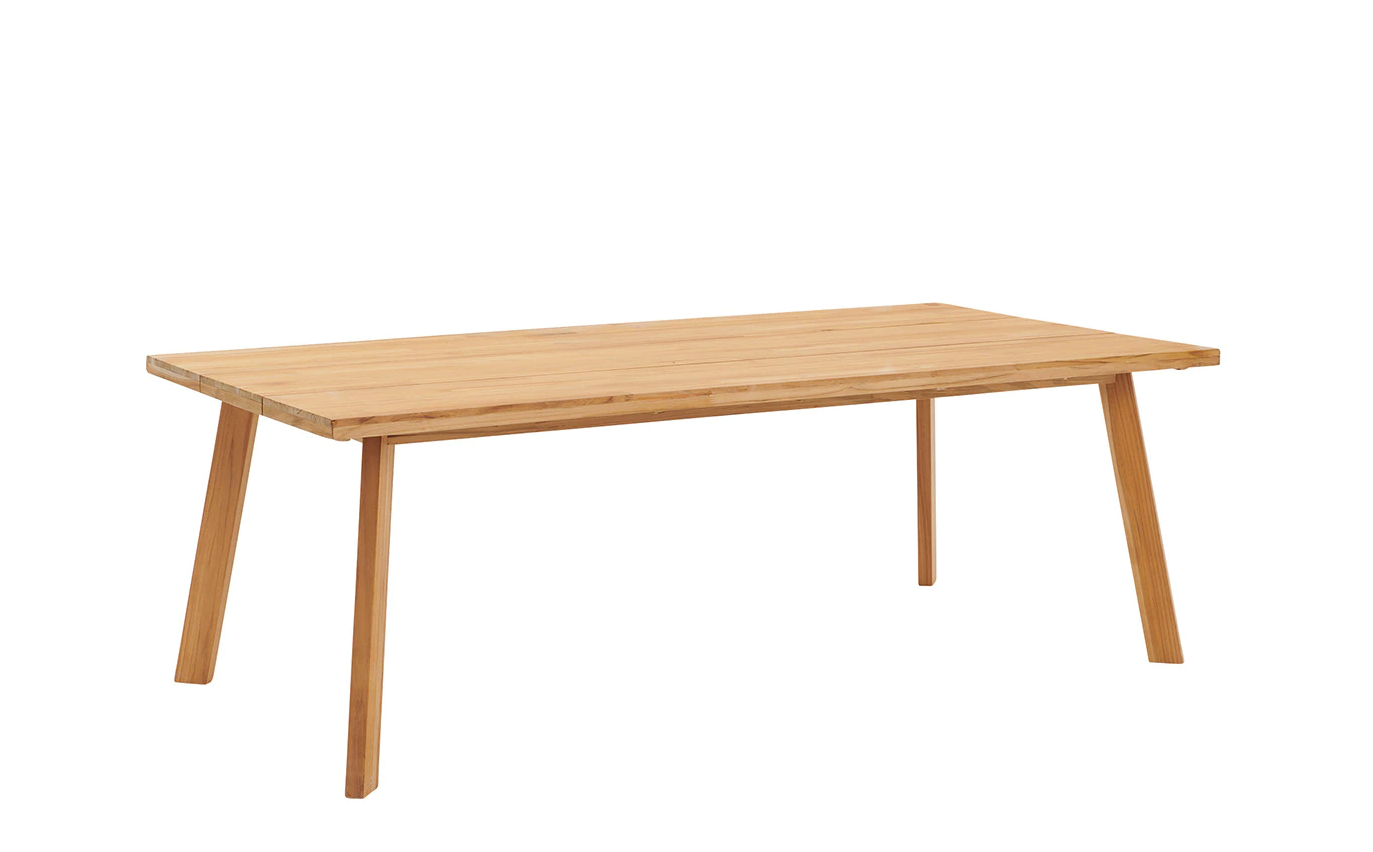 mesa de madera jardin 