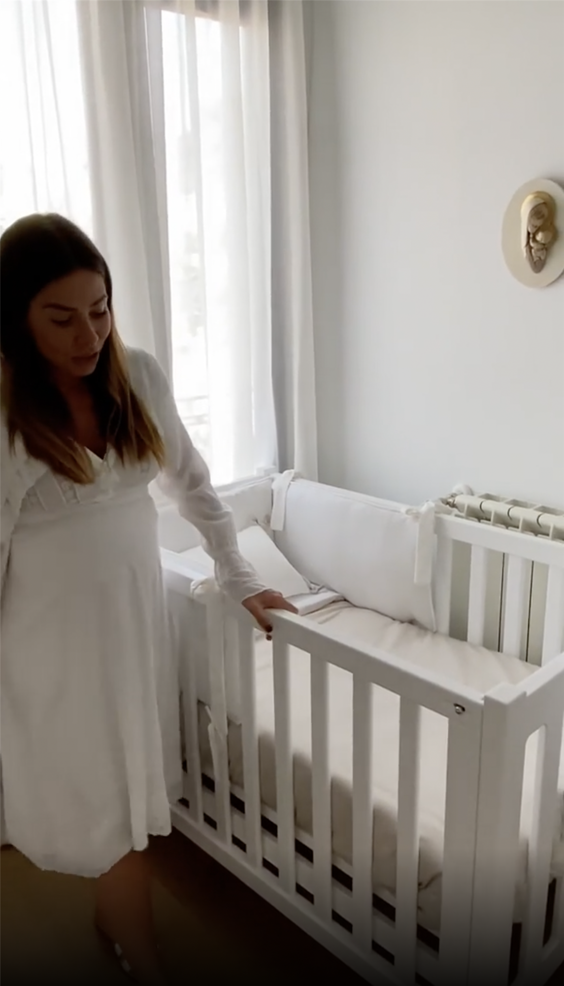 Habitación del bebé de Marta Carriedo en Instagram