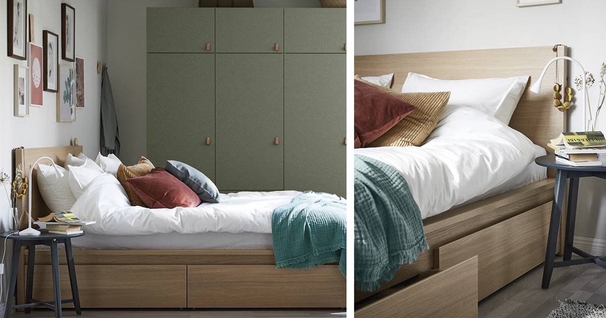Contrapartida Eliminar cerca La cama con cajones de Ikea que acabó con el desorden en el dormitorio