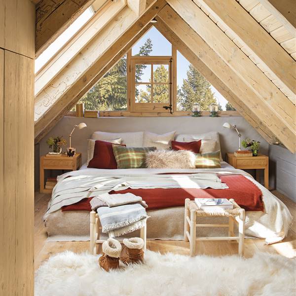 Una casita en el Pirineo forrada de madera y súper acogedora: el sueño para un invierno perfecto