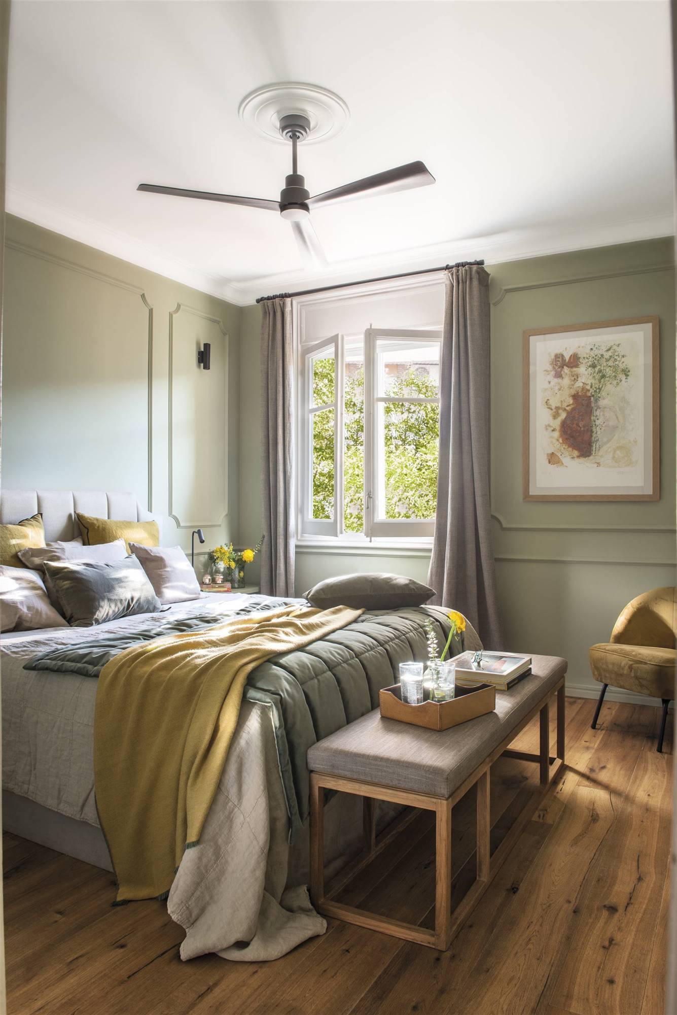 Cómo pintar tu dormitorio con colores relajantes 