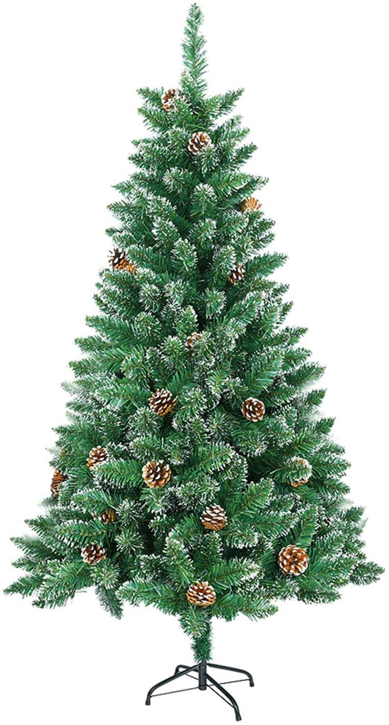 Árbol de Navidad con pin~as de la firma Uisebrt 210 cm en Amazon