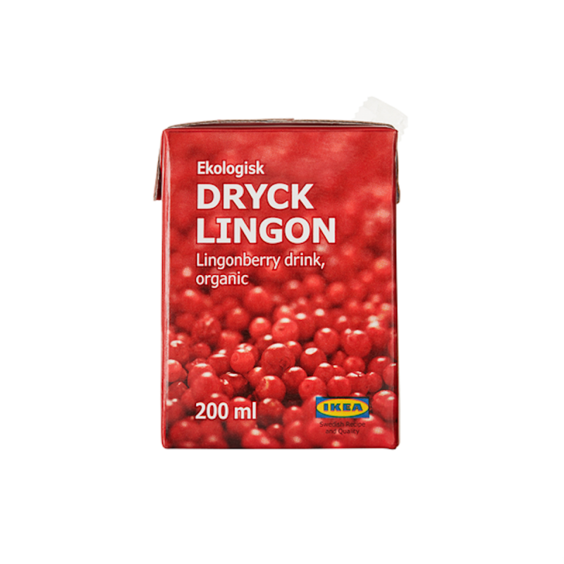 dryck-lingon bebida arándanos ecológica IKEA