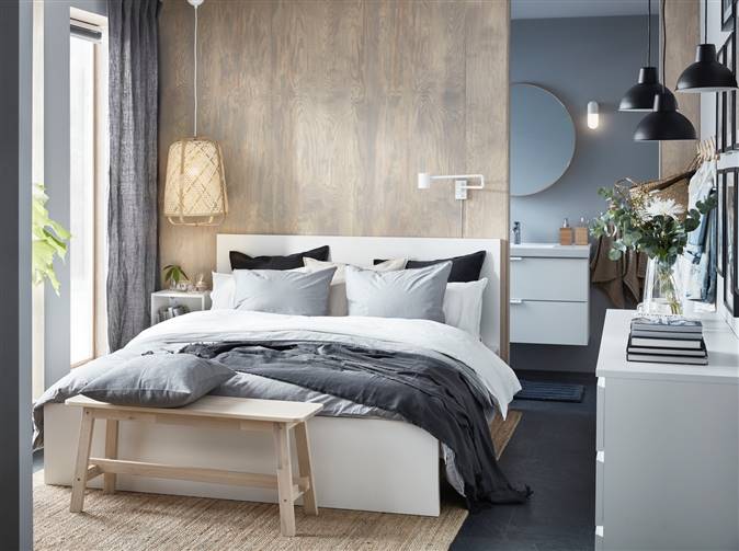 Dormitorio pequeño Ikea