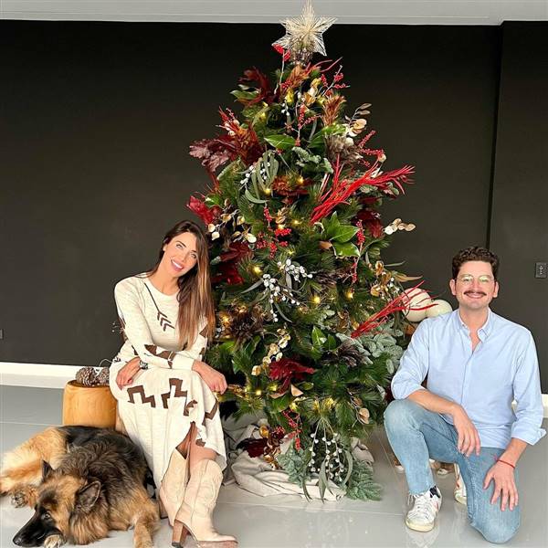 El árbol de Navidad de Pilar Rubio: el paso a paso de una decoración sin adornos con plumeros y materiales "naturales y alternativos"