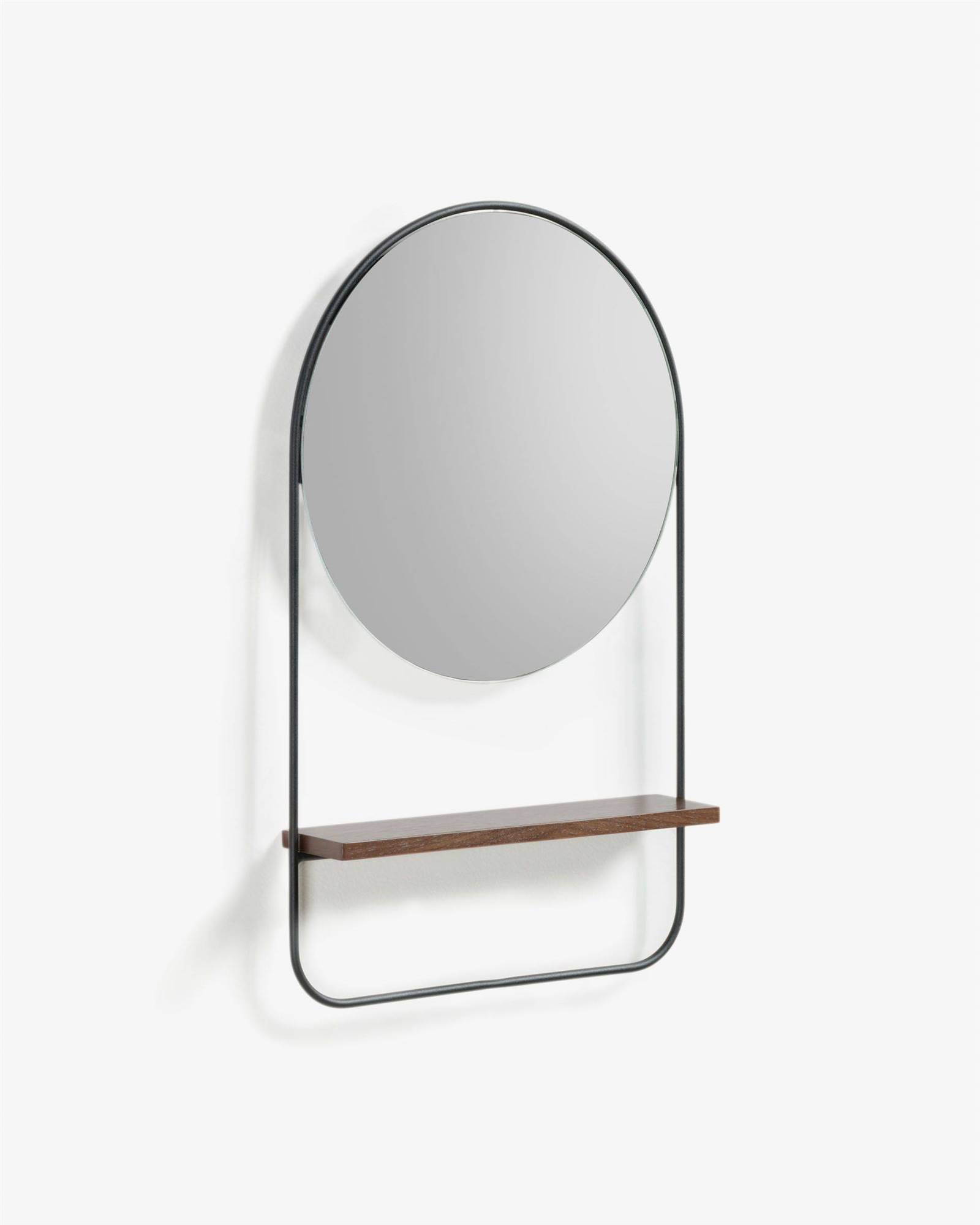 Espejo Marcolina de acero de Kave Home