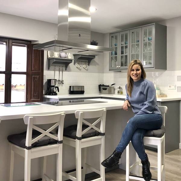 Las mejores cocinas de las lectoras: la cocina de revista hecha con muebles de IKEA de la influencer Mónica en León