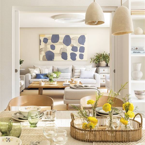La interiorista de Deco&Living explica este piso luminoso y chic en el barrio de Salamanca de Madrid