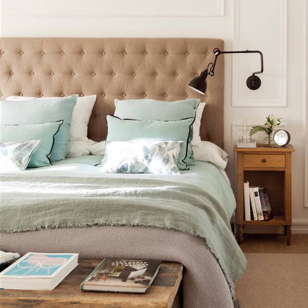 Cabeceros tapizados: el secreto del éxito de un dormitorio bien decorado (con shopping) 