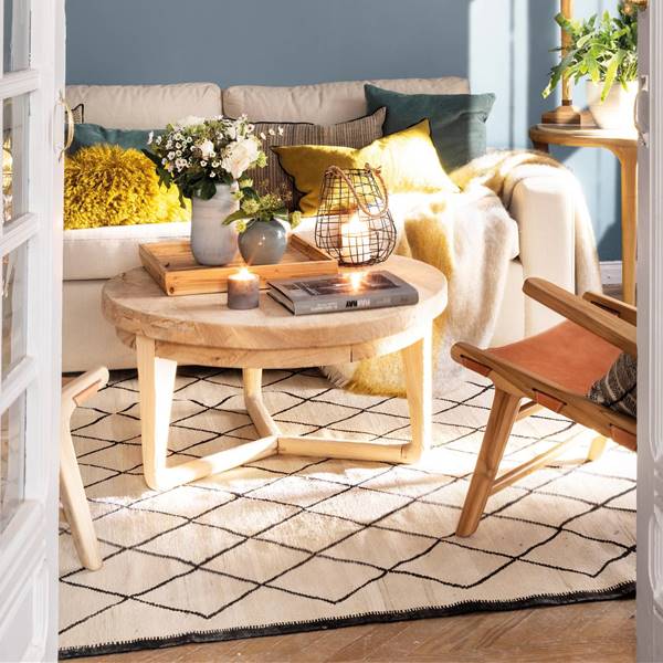 15 alfombras que son tendencia y pondrán de moda tu casa
