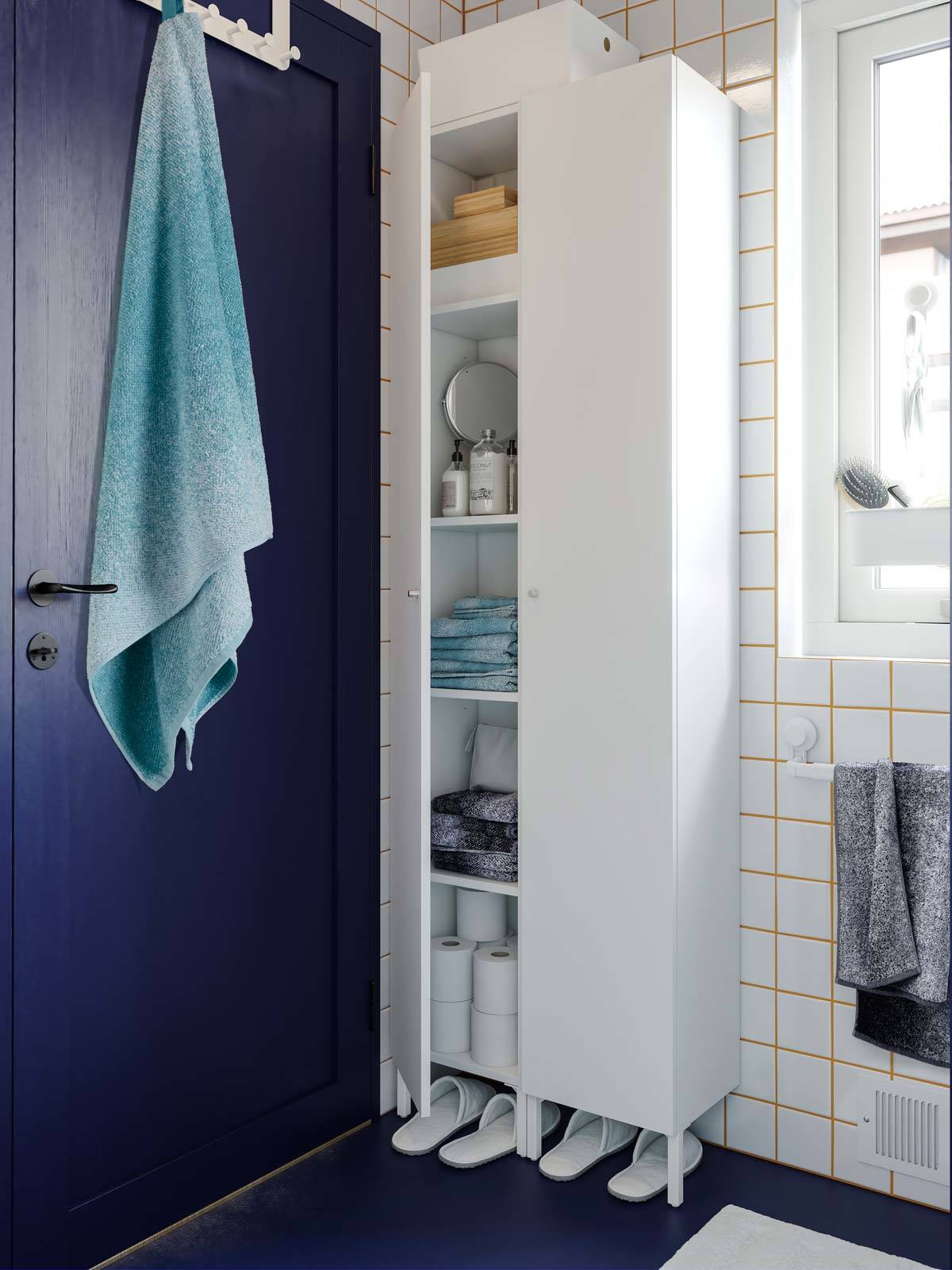Ideas y sencillos de IKEA para organizar un baño pequeño