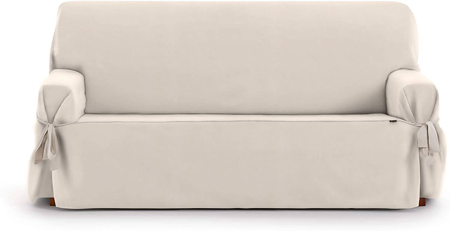 Funda sofa universal de Amazon en blanco roto