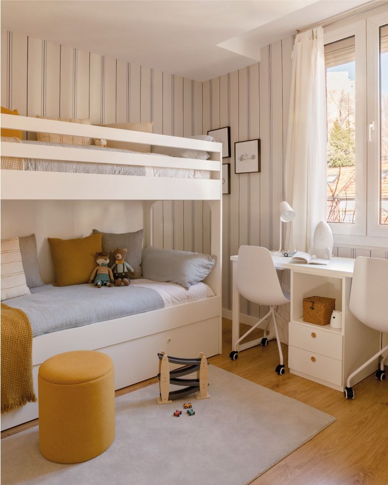 El dormitorio infantil de la casa de Eugenia Osborne en Madrid 2