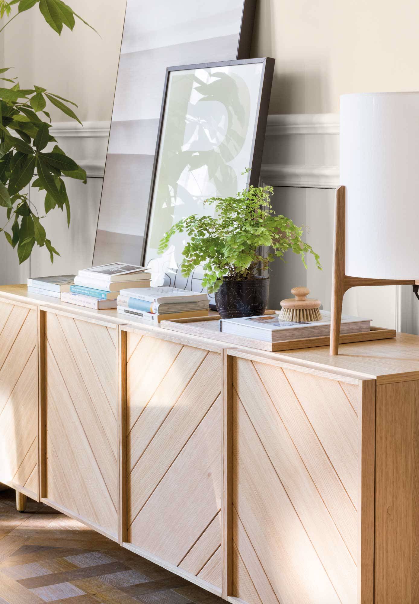 Ideas de decoración modernas y elegantes: elige muebles de líneas depuradas.