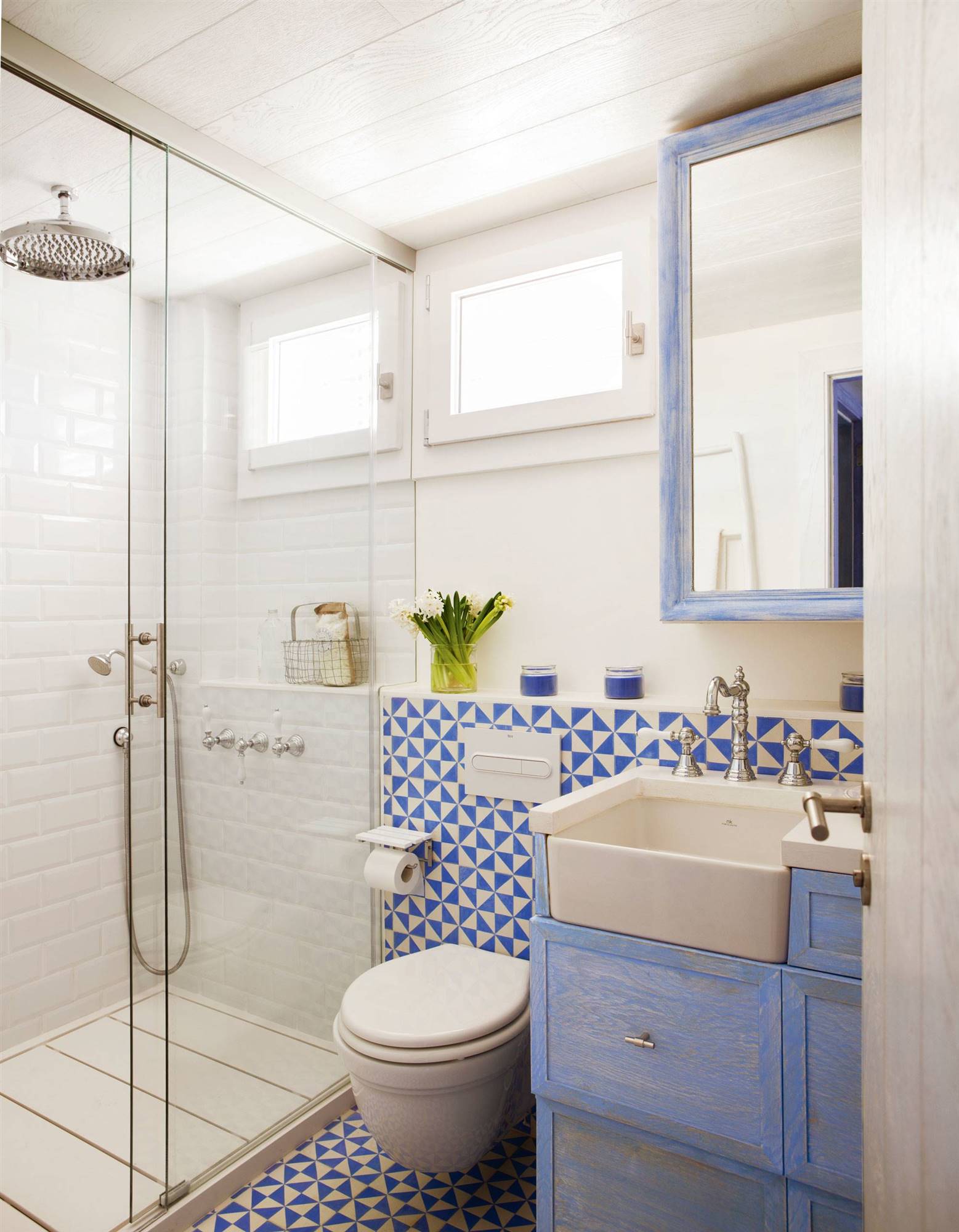 ven Contratar píldora Combinaciones de azulejos para baños: trucos, consejos e ideas