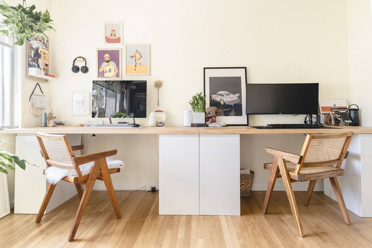 tu escritorio de IKEA con ideas Pinterest