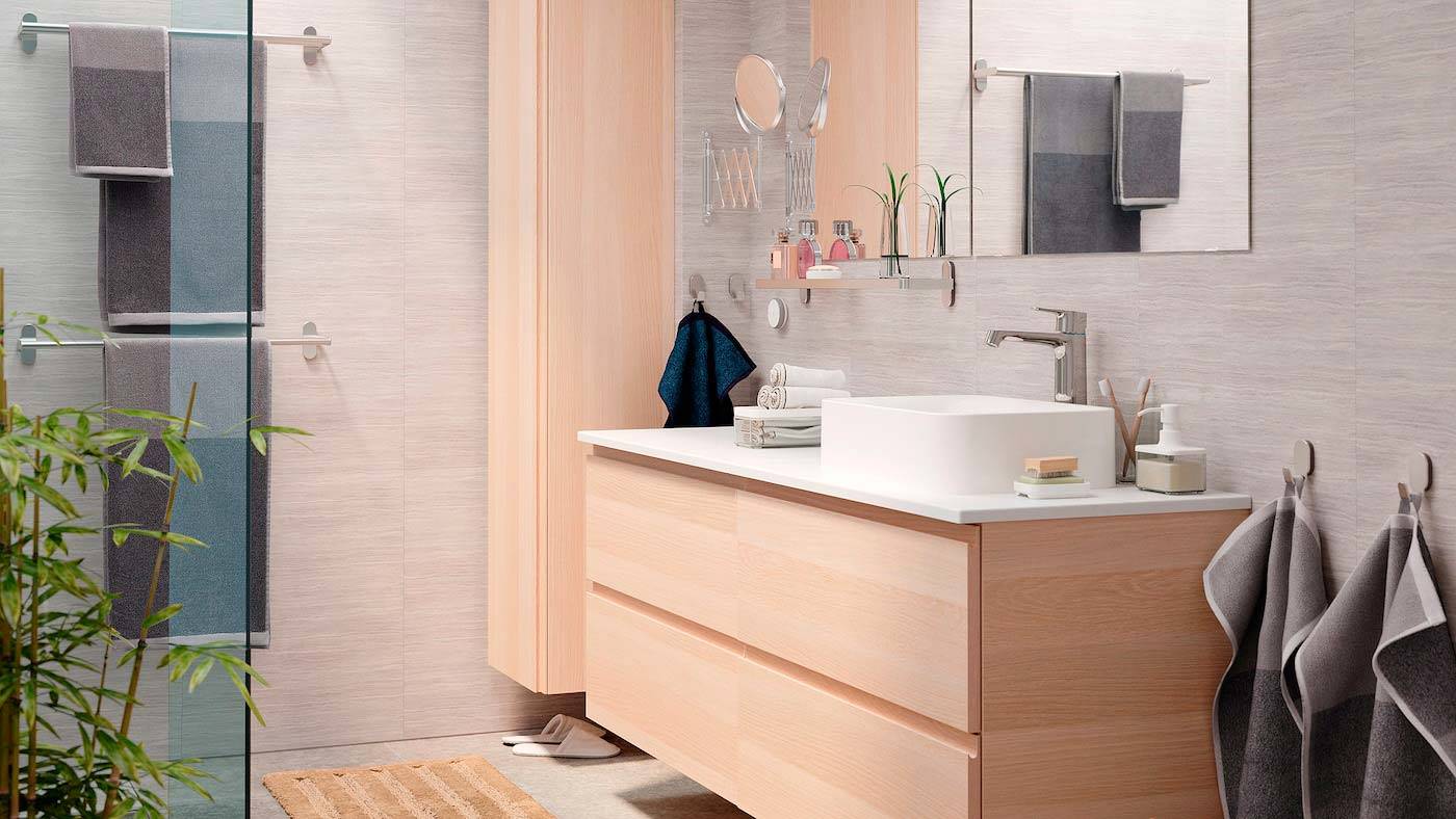 Ideas de IKEA para baños.  