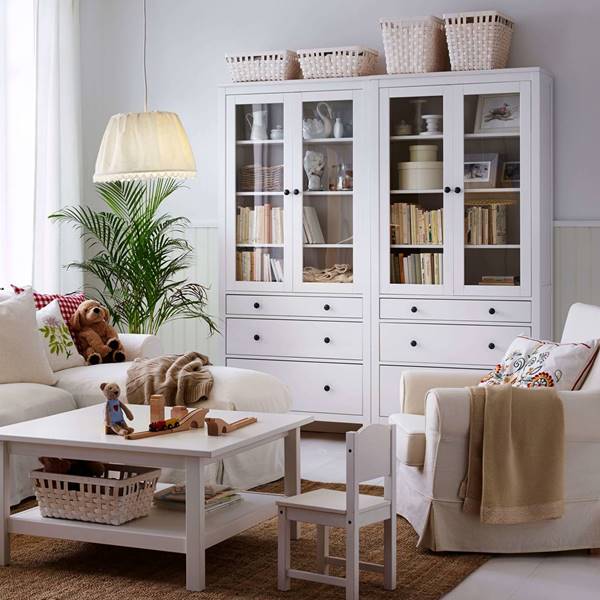 ¿Buscas un look NÓRDICO perfecto? Con estos muebles blancos de IKEA lo conseguirás de forma fácil y económica