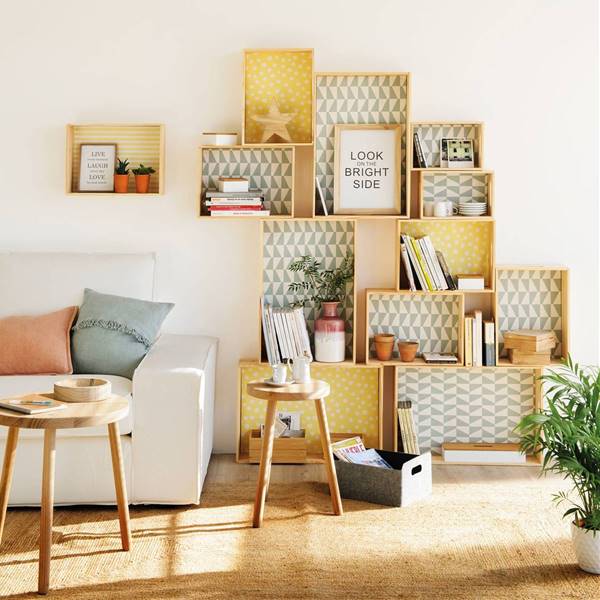 Cajas de madera para decorar (y de paso poner orden) en tu hogar