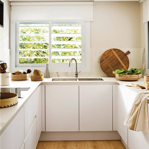 Con plano: 20 cocinas pequeñas de menos de 10 m2 que aprovechan cada centímetro