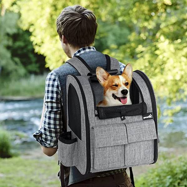 Así es la mochila con ruedas para mascotas más vendida de Amazon