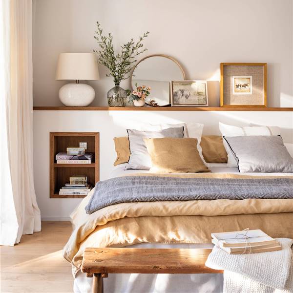 Si buscas un cabecero de cama que se adapte a tu estilo, estas 15 ideas te encantarán 