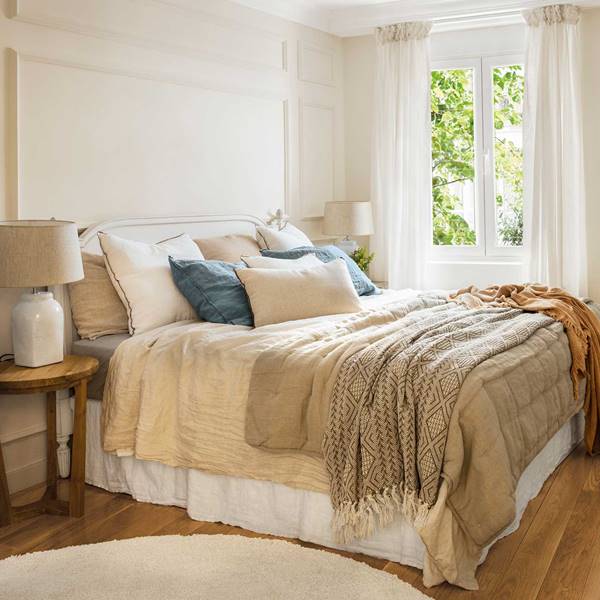Guía práctica: cómo decorar la cama para que tenga un estilo El Mueble
