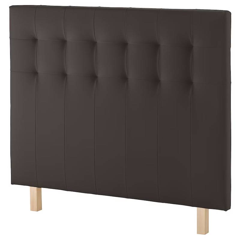 Cabcecero tapizado modelo Borgann de IKEA.