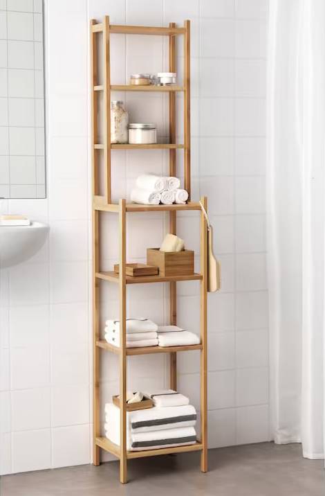 Estanterías de IKEA ideales para baños pequeños: 20 ejemplos a un