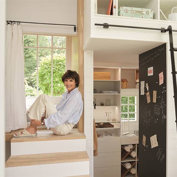 Así es la mini casa de apenas 22 m2 diseñada por la elegante modelo y diseñadora francesa Ines de la Fressange