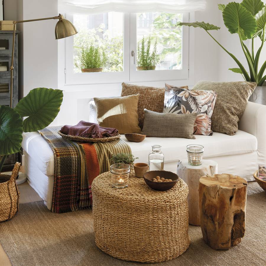 11 cestas de mimbre, ratán y fibras vegetales para dar un toque natural a  tu casa