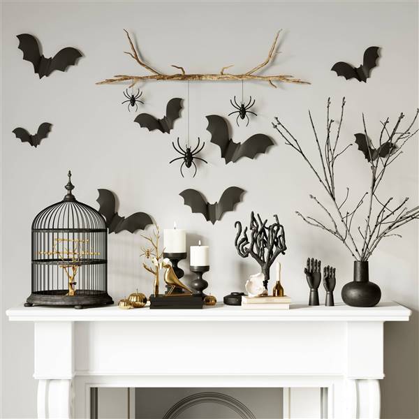 Las mejores ideas para decorar tu casa con murciélagos este Halloween