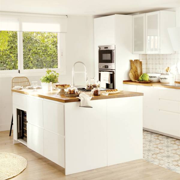 Estas cocinas de IKEA han quedado genial en casas de la revista El Mueble