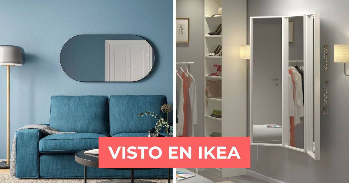Ikea tiene las luces ideales para crear nuestro propio espejo de