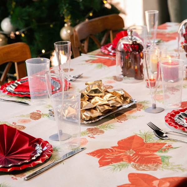 Tres ideas para montar la mesa de Navidad más fácil y resultona del mundo