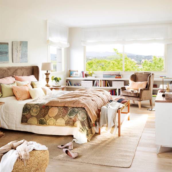 Los mejores dormitorios de la interiorista Asun Antó, de Coton et Bois. Pequeños y grandes, cálidos y elegantes, ¡por algo es una de las favoritas de El Mueble!